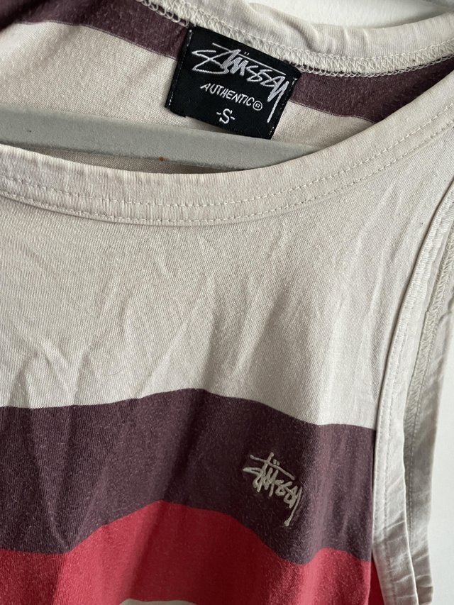 Preview of the first image of Stüssy vest men’s size small.