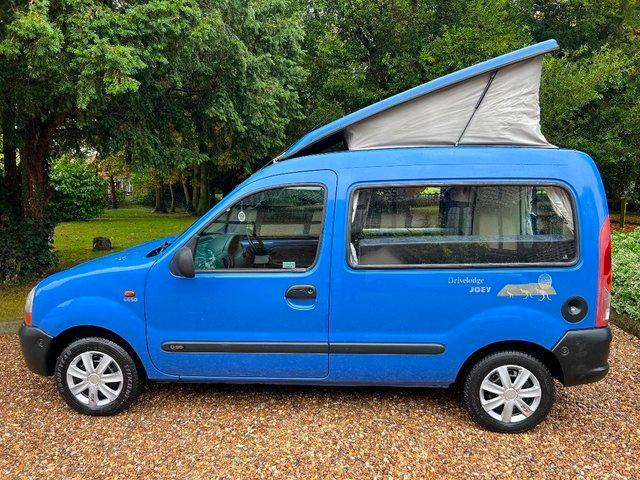 Preview of the first image of Drivelodge JOEY 1999 Renault Kangoo 1.9D Micro Camper Van.
