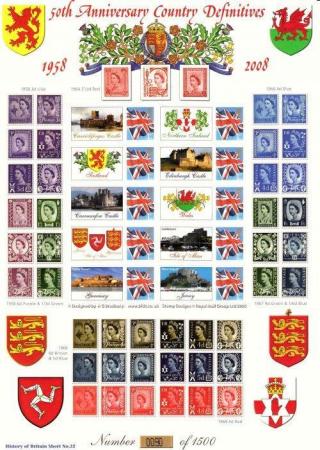Image 12 of Mint Condition Bradbury Stamp Sheets