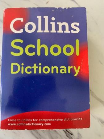 Image 1 of COLLINS SCHOOL DICTIONARY AGES 11 PLUS