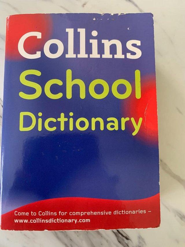 Preview of the first image of COLLINS SCHOOL DICTIONARY AGES 11 PLUS.