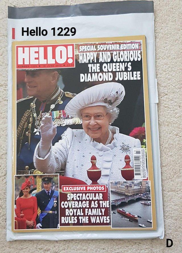 Preview of the first image of Hello Magazine 1229 - Souvenir Iss: Queen's Diamond Jubilee.