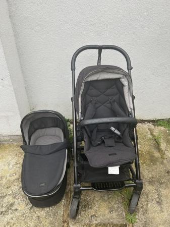 Image 1 of Mamas and Papas black pushchair set