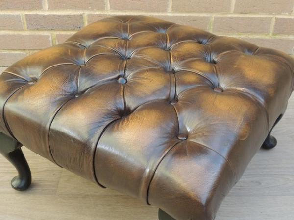 Image 8 of Chesterfield Square Footstool (UK Delivery)