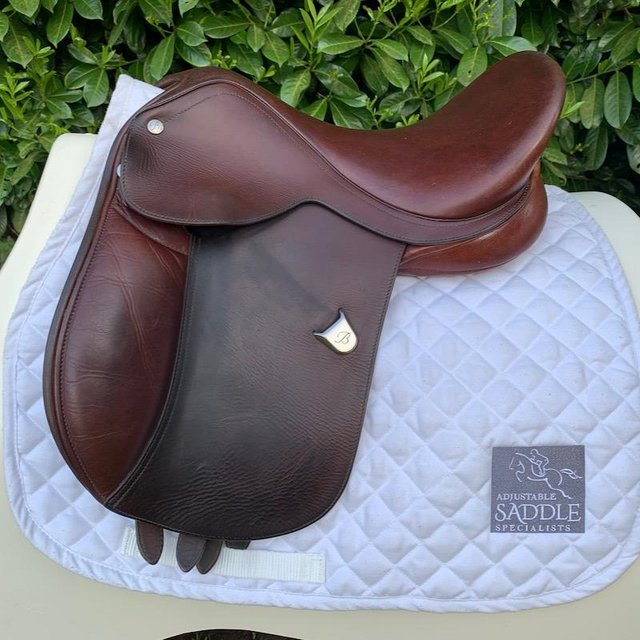 Preview of the first image of Bates Pony All Purpose 15 inch saddle.