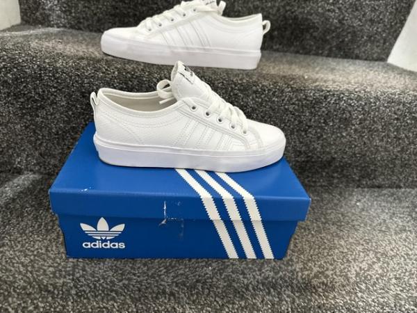 Image 1 of Adidas nizza low trainers