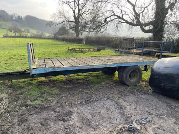 Image 1 of good strong Bale trailer