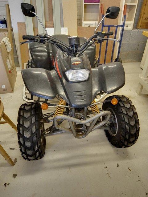 Preview of the first image of Quad Bike 2004 RAM 250 full working order..