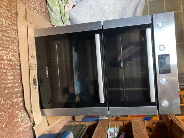 Preview of the first image of Bosch HBM43 B250B Double oven Excellent condition. SOLD.