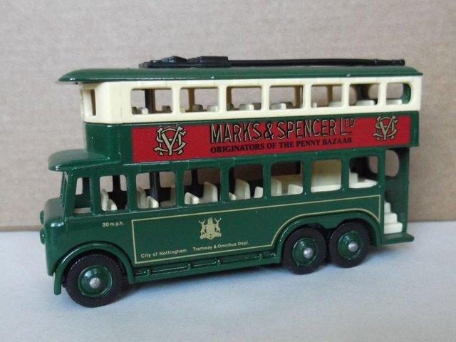 Preview of the first image of LLEDO 1928 NOTTINGHAM KARRIER E6 TROLLEYBUS.