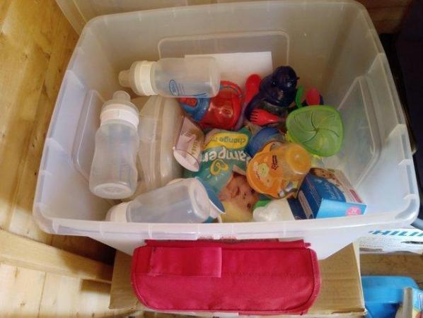 Image 1 of Baby items - steriliser, bottles, changing mats and more