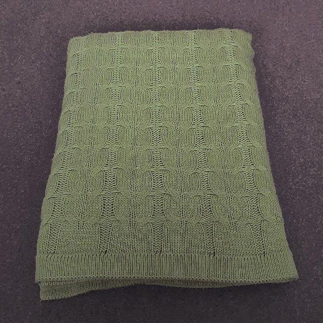 Preview of the first image of Lovely Green Acrylic Throw From Dreams    BX42.