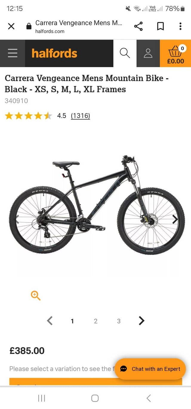 Preview of the first image of Lightly used mountain bike.