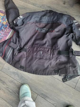 Image 2 of Motorbike jacket and pants size 10/12