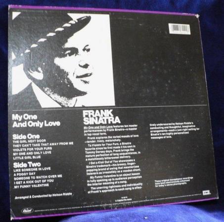 Image 2 of Frank Sinatra – My One And Only Love - Capitol N - 16112