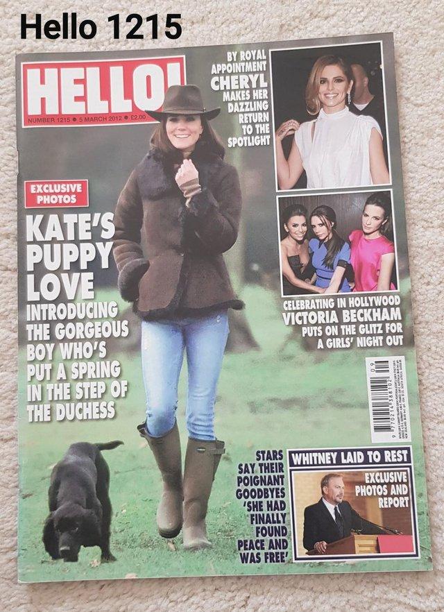 Preview of the first image of Hello Magazine 1215 - Kate's Puppy Love.