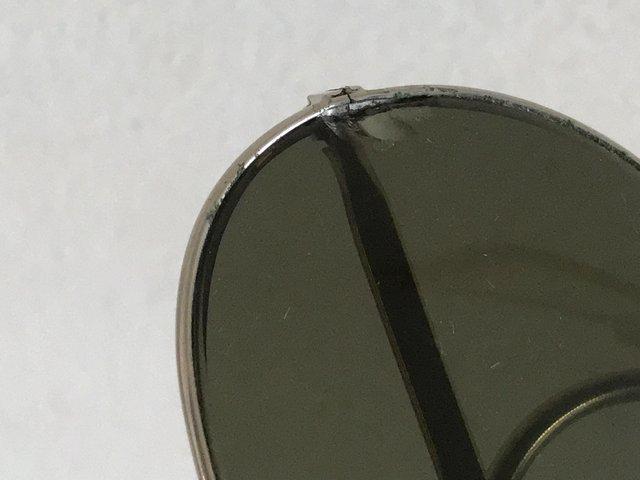 Preview of the first image of Vintage RAF military Hadley aviator sunglasses 22G/1398typeG.