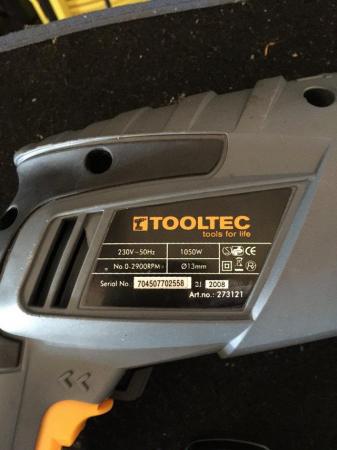 Image 2 of tooltec 1050 watt drill hammer action