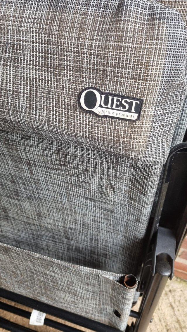 Preview of the first image of Quest high back chairs x2.