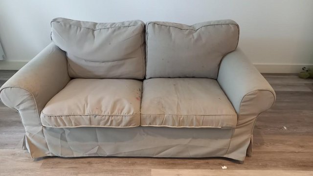 Image 3 of 2 Seat Sofa for Sale (good condition - beige)