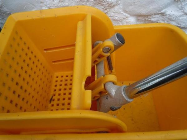 Image 2 of Professional Cleaning  20L Yellow Kentucky Mop Bucket