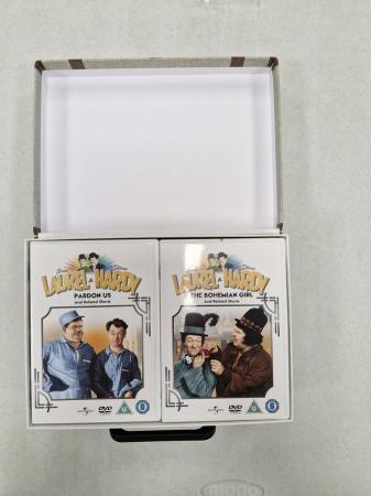 Image 3 of Laurel and Hardy 10 DVDs in carry case