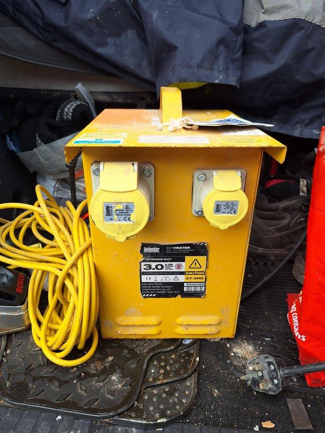 Preview of the first image of 3 kva transformer (continuas  use)..