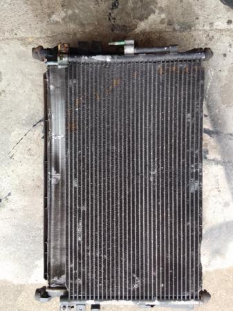Image 3 of Jaguar X type rad pack with ac condenser and fan for sale