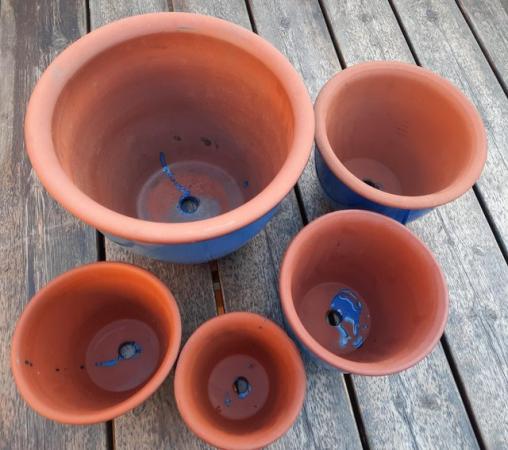 Image 2 of Glazed Terracotta Planter Pots