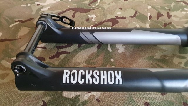 Preview of the first image of Rockshox Reba RLT Solo Air Suspension Forks 29er Tapered 15m.