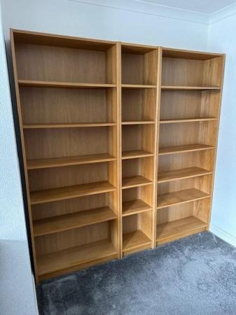 Image 2 of Ikea Billy Corner Bookshelf/Shelves Combination