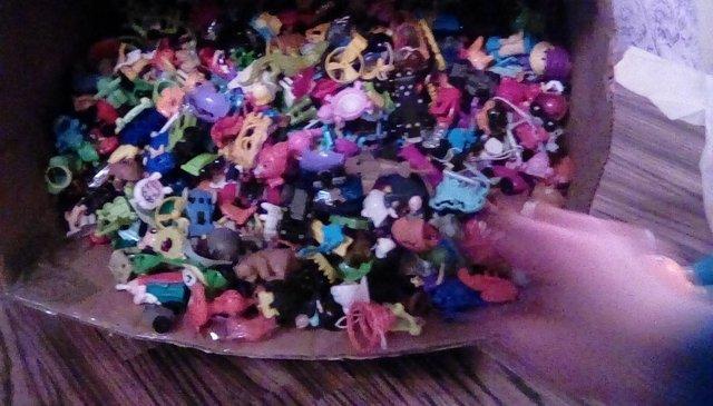 Preview of the first image of 100,s of brand new kinder egg toys.