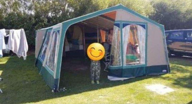 Cabanon jupiter shop trailer tent