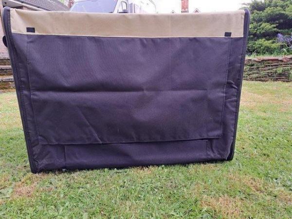 Image 6 of EXTRA LARGE CANVAS DOG CRATE WITH CARRYING BAG