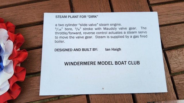 Image 5 of Model boat live steam,45 inch museum quality steam yacht