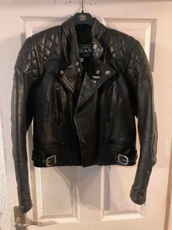 Image 2 of Ladies leather motorbike jacket 12 beautiful!