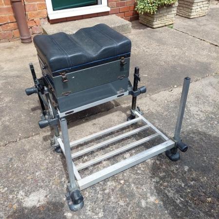 Image 3 of Angler's Seat and Storage box for Sale