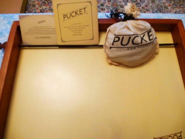 Preview of the first image of original "pucket" board game boxed.