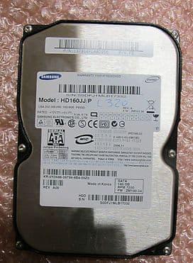 Preview of the first image of 160 GB Desktop PC computer Hard drive 3.5 inch Samsung  HDD.
