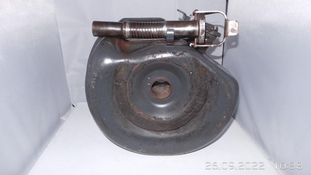 Image 2 of MERCEDES BENZ VINTAGE SPARE TYRE  PETROL JERRY CAN  CONTAINE