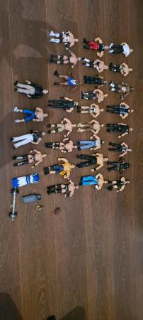 Image 2 of Over 50 collectible WWE action figures
