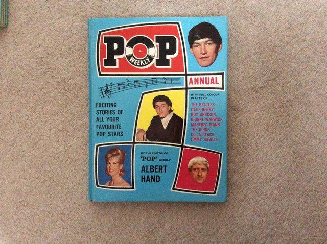 Preview of the first image of Pop Weekly Annual Harback 1966.