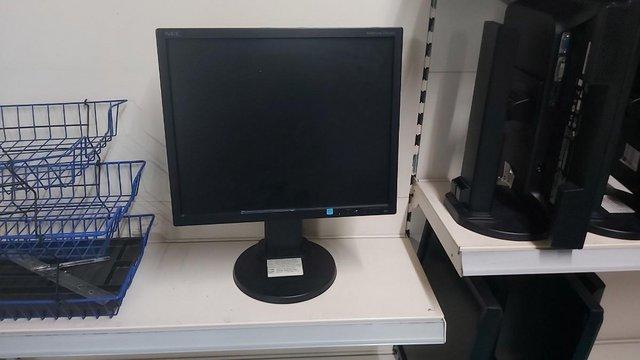 Preview of the first image of NEC MultiSync EA193M-BK office business desk top monitor.