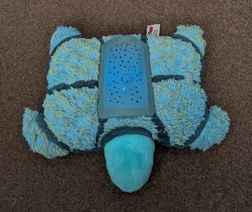 Image 2 of Kids Turtle Pillow Pets Projector Nightlight