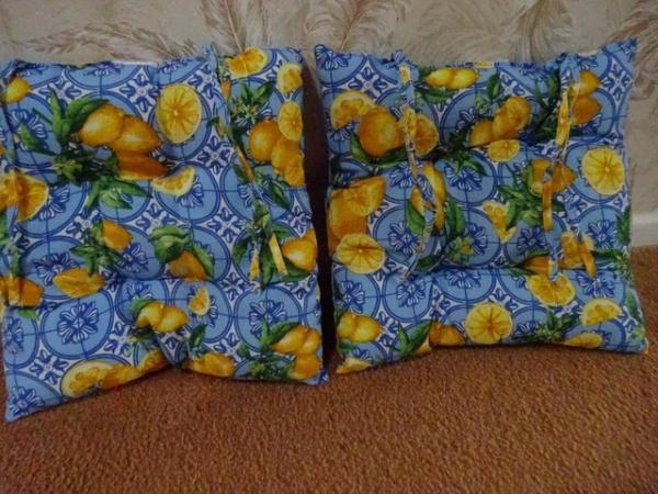 Image 4 of NEW SQUARE PLUSH PADDED SEAT PADS/CUSHIONS FOR PATIO/CHAIR