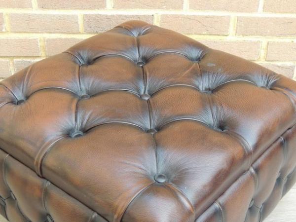Image 5 of Chesterfield Storage Footstool (UK Delivery)
