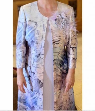 Image 1 of Mother of the bride Lilac dress and Coat. Size 12