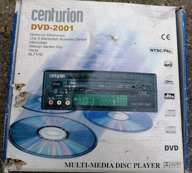 Preview of the first image of Centurian In Car DVD player with 7 inch screen.