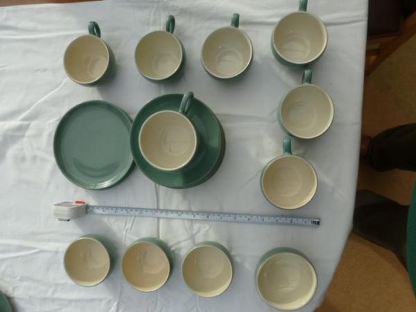 Image 2 of Green Denby various items in good condition