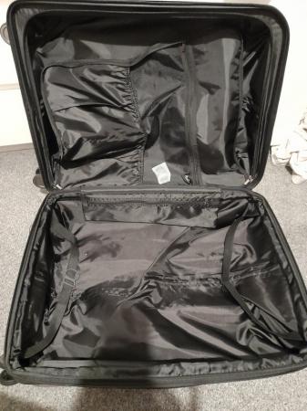 Image 3 of Hardshell 4 wheeled suitcase in purple